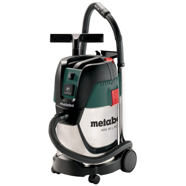 Asa 30 l pc Inox Nass- und Trockensauger 1250 w 30 l ( 602015000 ) Staubklasse l - Metabo