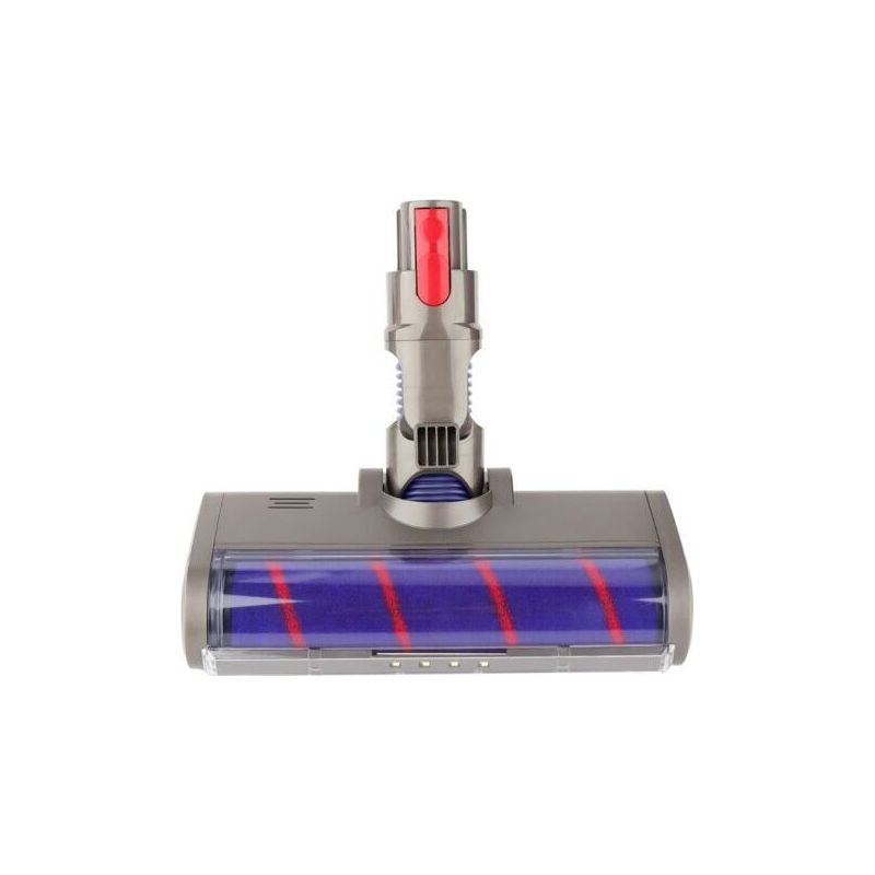 Diese Direktantriebsbürste Ist Kompatibel Mit Den Staubsaugern Dyson V7, V8, V10, V11 Und V15 Und Verfügt Über 4 Leds Für Hartholz- Und Parkettböden.
