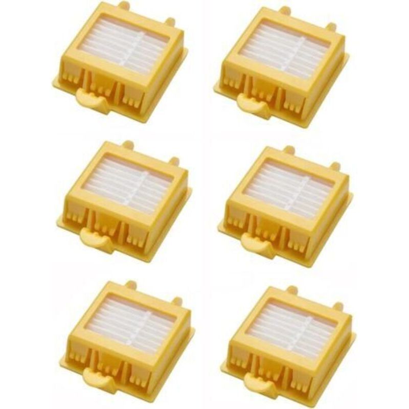 6er-packung Ersatzfilter Für Irobot Roomba Staubsauger Der Serien 700, 760, 770, 780, 790 Und 700.