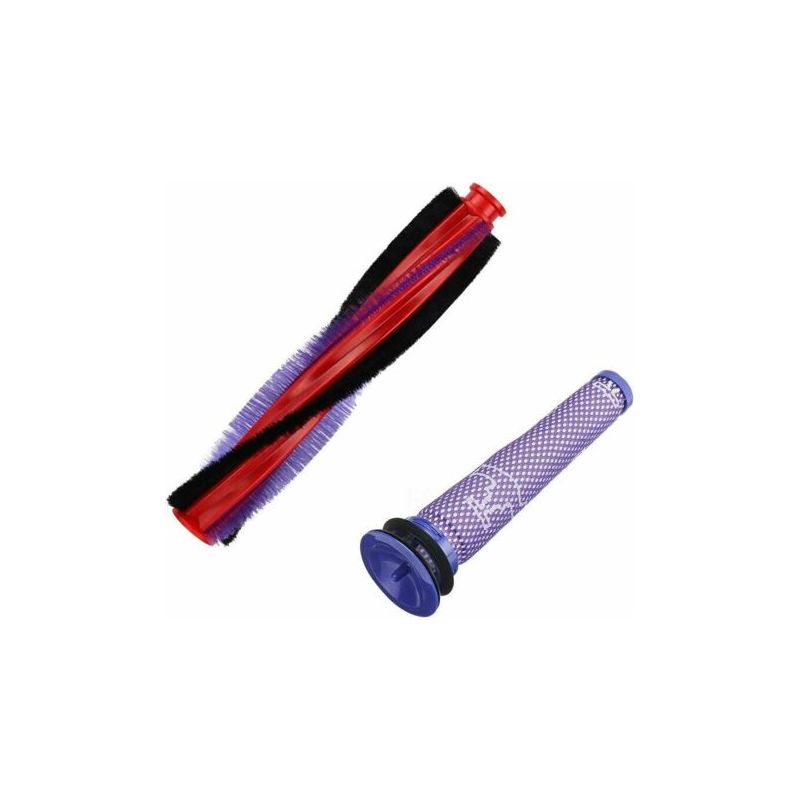 Ymyny Walzenbürste Für Staubsauger, Kompatibel Mit Dem Dyson V6/dc59/dc62/sv03 Ersatzteilset (1 X 185 Mm Bürste Und 1 X Hepa-filter)
