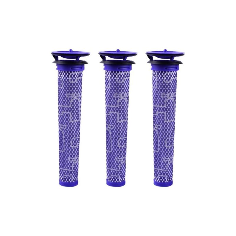 Filter Für Dyson V8, V7, V6 Und Dc62 Staubsauger, Standard-materialmixfilter, Blau, 3er-pack