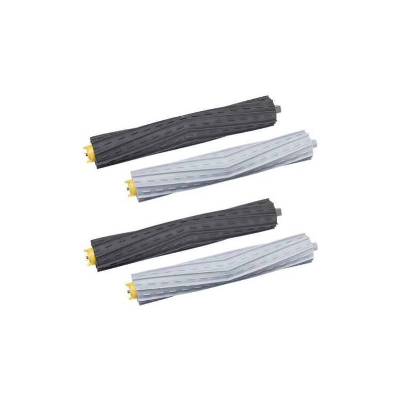 2er-pack Gummibürsten Für Irobot Saugroboter Der Serien 800 Und 900, Ersatz-rotationsbürste Für Roomba 850, 860, 861, 866, 870, 880, 890, 960 Und 980