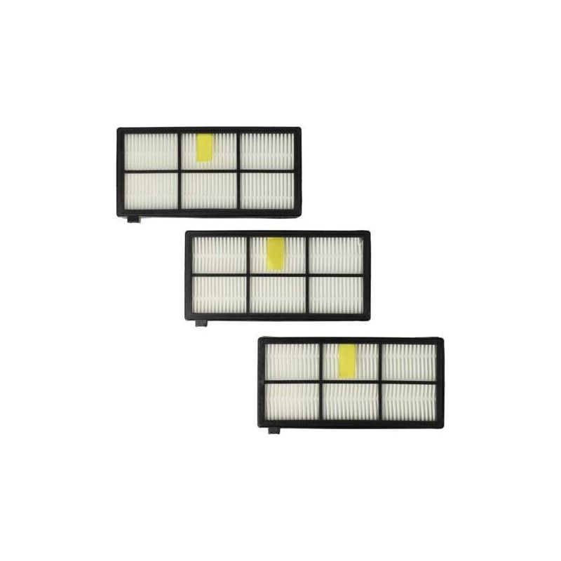 3er-pack Filter, Kompatibel Mit Roomba 800 Und 900. Ersatzset Für Filter Der Serien 8 Und 9. Enthält Drei Filter.