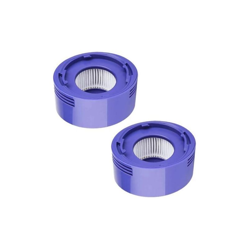 Packung Mit 2 Ersatz-hepa-filtern Für Dyson V7 Und V8 Staubsauger, Lila Und Weiß.