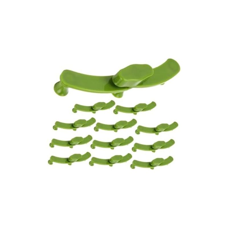 12,5 Cm, 12 Stück Astformnetze, Rankgitter, Pflanzennetz, Garteneinfassung, Gartenschere, Pflanzenbinder, Gartengeräte, Pflanzenstäbe, Kunststoff