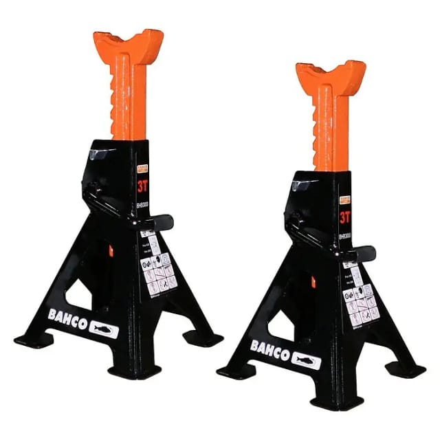 Satz von zwei Unterstellböcken max. Last 3 t Bahco BH33000