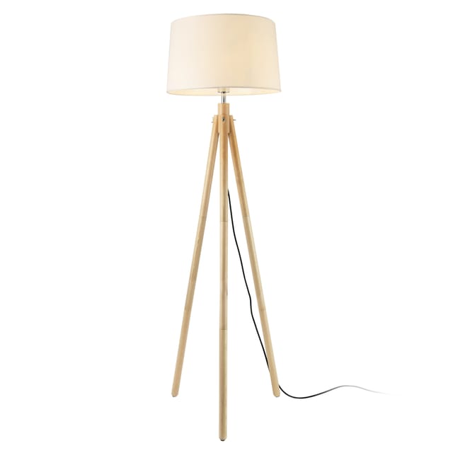 Stehleuchte Tomar 153 cm 1xE27 Max. 60W Weiß Lux.pro