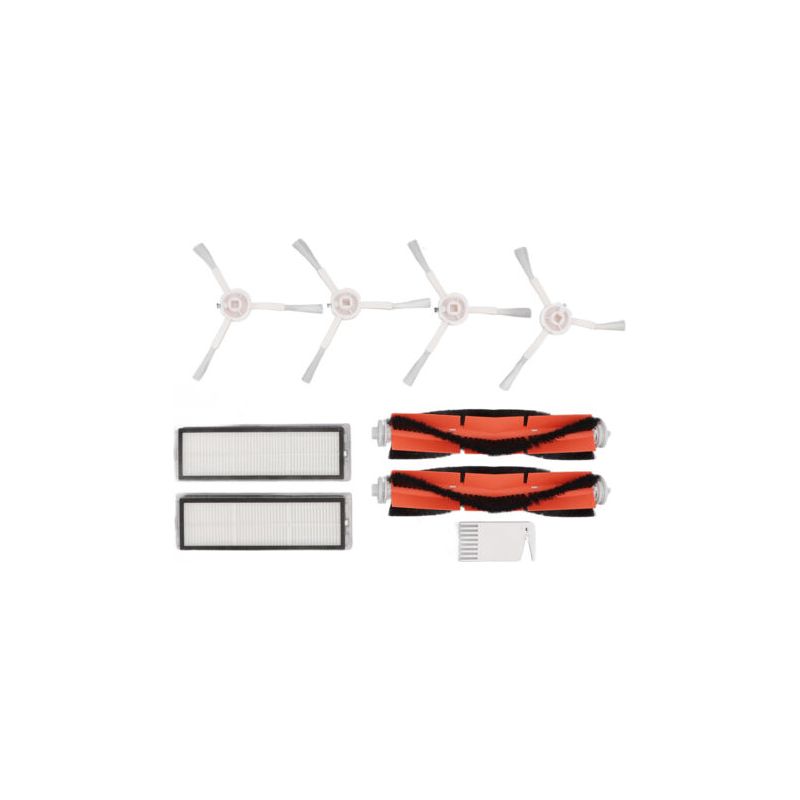 Bürstenfilter-set, Weißer Flachkamm, Für Mijia 1c, Dreame F9, Xiaomi 1t, Ersatzmopp Für Mi-saugroboter