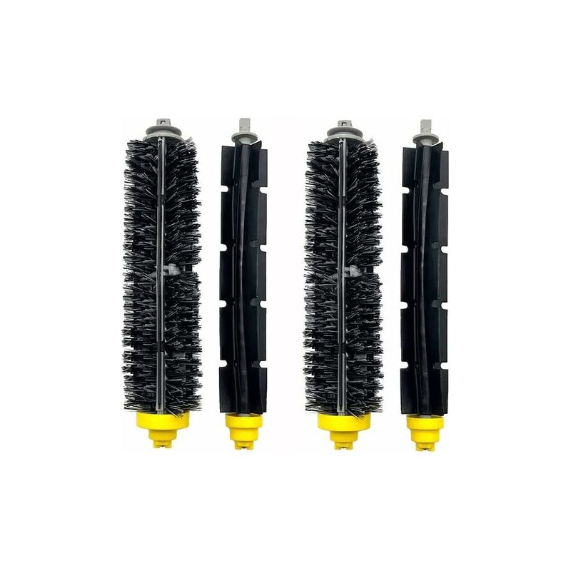 4 Ersatz-walzenbürsten-zubehörsets, Kompatibel Mit Den Irobot Roomba 600 Serie Staubsaugern 605 606 615 616 620 621 625 630 631 650 653 655 660 670 671 676 680