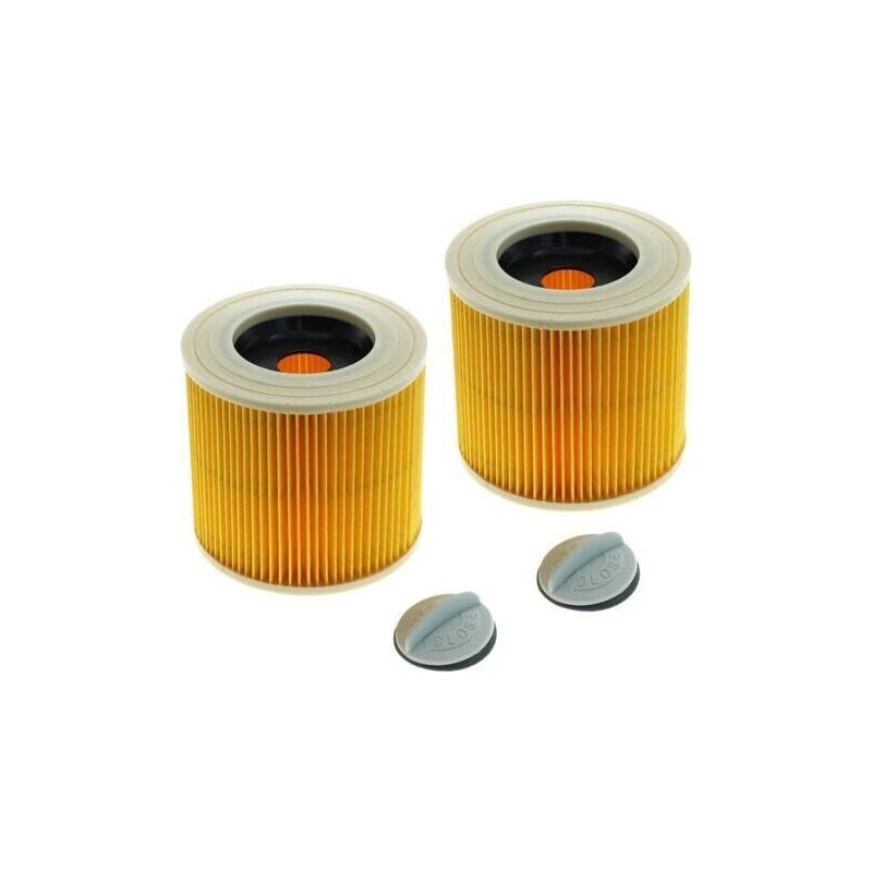 2004,a, 4002,a, 2254,a – Patronenfilter Für Körcher Staubsauger – 2er-pack Ersatzfilter Für Wd3 Premium