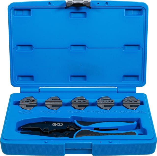 Bgs Technic - bgs Crimpzangen-Satz mit 5 Paar Backen