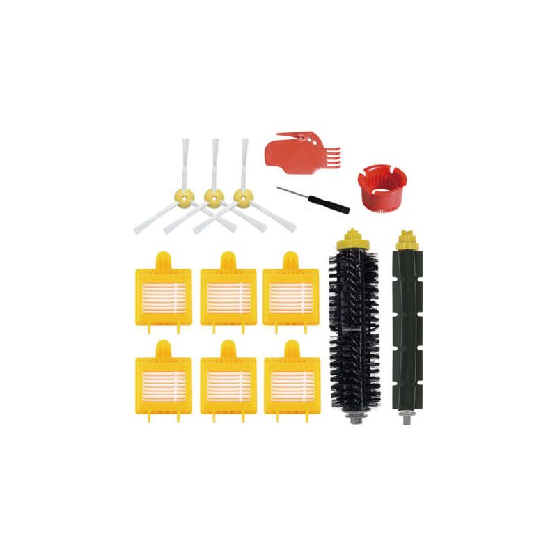 Ersatzteilset Kompatibel Mit Irobot Roomba 700 Serie, Multi-oberflächen, Antiallergen, Kabellos, Hepa-filter