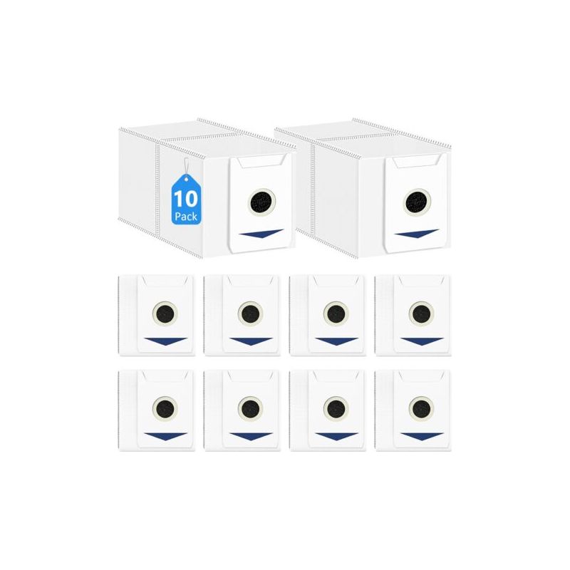 (10-teiliges) Zubehör Für Den Ecovacs T30pro/max Saugroboter: Reinigungstuch, Rotierende Bürste, Seitenbürste, Filter, Staubbeutel (1 Stück) Und Aktivkohle-staubbeutel