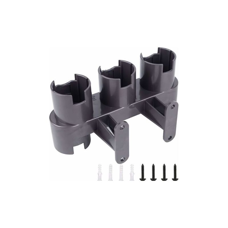 Msbd Wandhalterung, Adapter-konverter-set Für Dyson V11 V10 V8 V7, Ersatz-montagehalterung Für Dyson Staubsauger (grau, Mit Teilepaket)