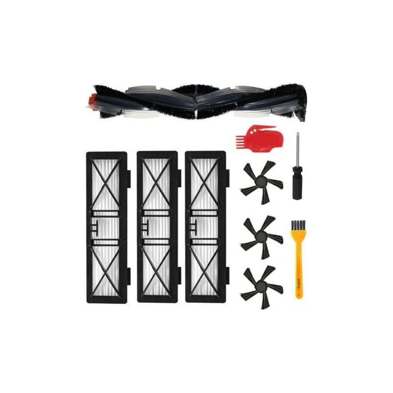 Kompatible Ersatzteile Für Neato D3, D4, D5, D6, D7, D8, D9, D10, D75, D80, D85 Saugroboter – Hauptbürste, Seitenbürsten Und Hochleistungsfilter