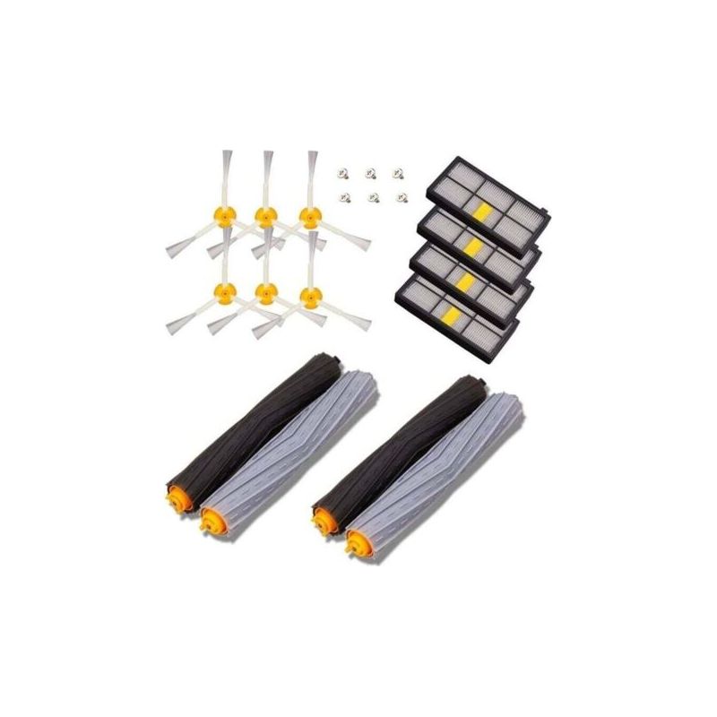Ersatzbürsten-set, Ersatzteile Kompatibel Mit Irobot Roomba 800, 860, 870, 880, 890, 900, 960 Und 980 Serie – 14-teilige Packung