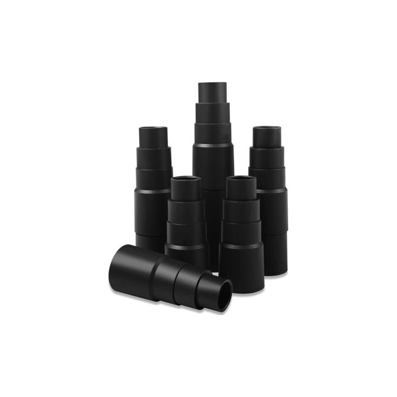 6-teiliges Staubsaugerschlauch-adapterset – 25 Mm Auf 42 Mm, Anschluss Und Düse Für Staubsaugerschläuche (dyk-alovez)