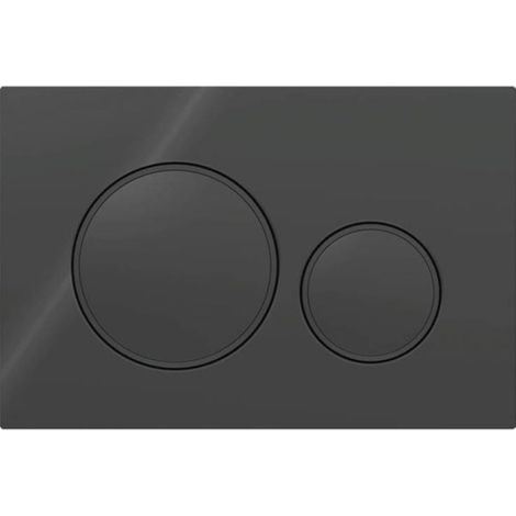 Pour Le Panneau De Boutons Double Geberit Sigma20 (115.882.dw.1) : L'Anneau Central Est Mat, Le Reste Est Brillant.