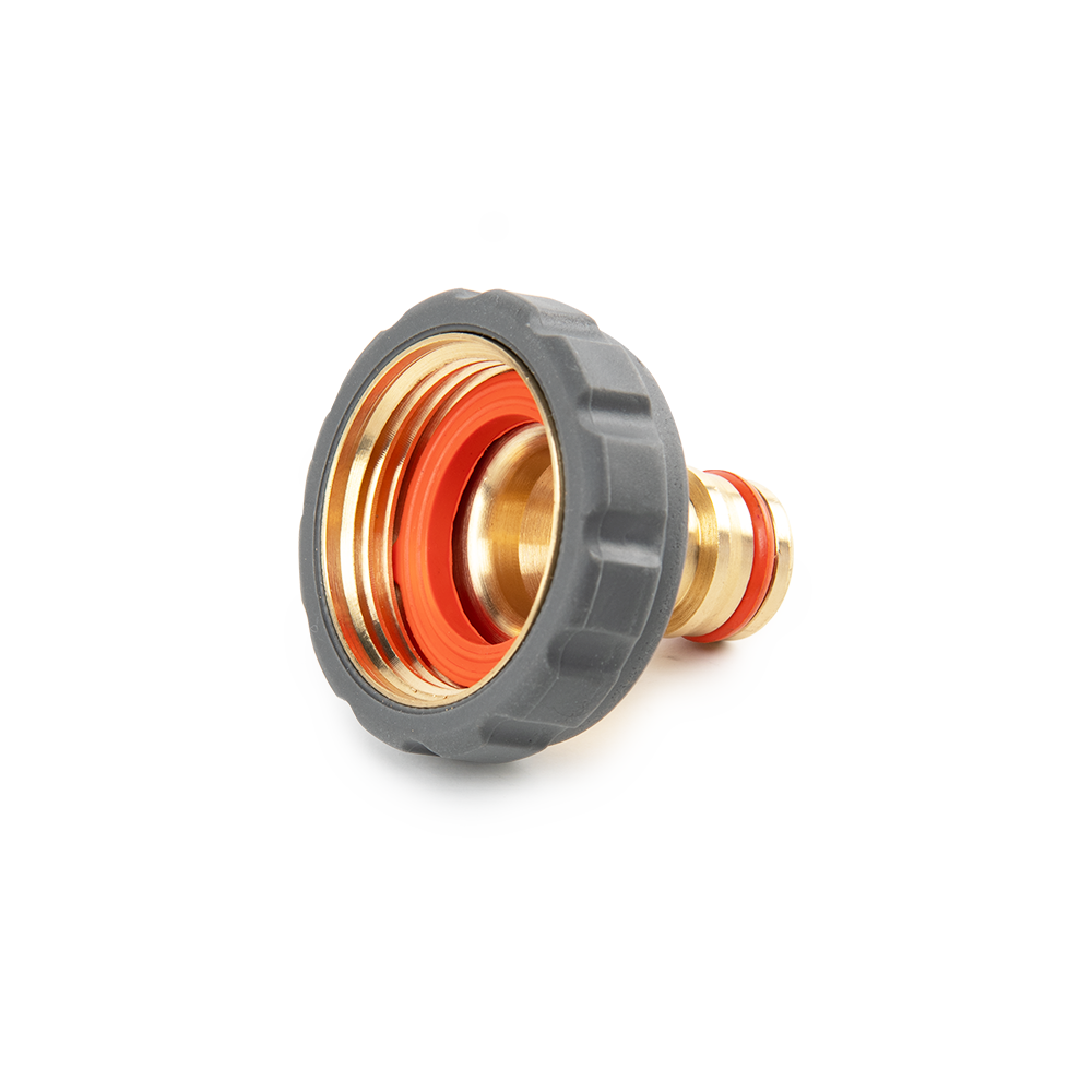 Wasserhahnanschluss Ig 1" Aus Messing Messinganschluss Für Schlauch Und Bewässerungssystem Innengewinde Brass Soft Br-s2197