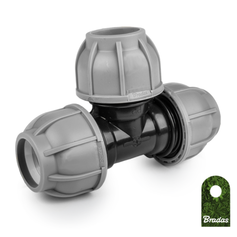 Pe-t-stück Für Schlauchrohre Verschraubt 40mm