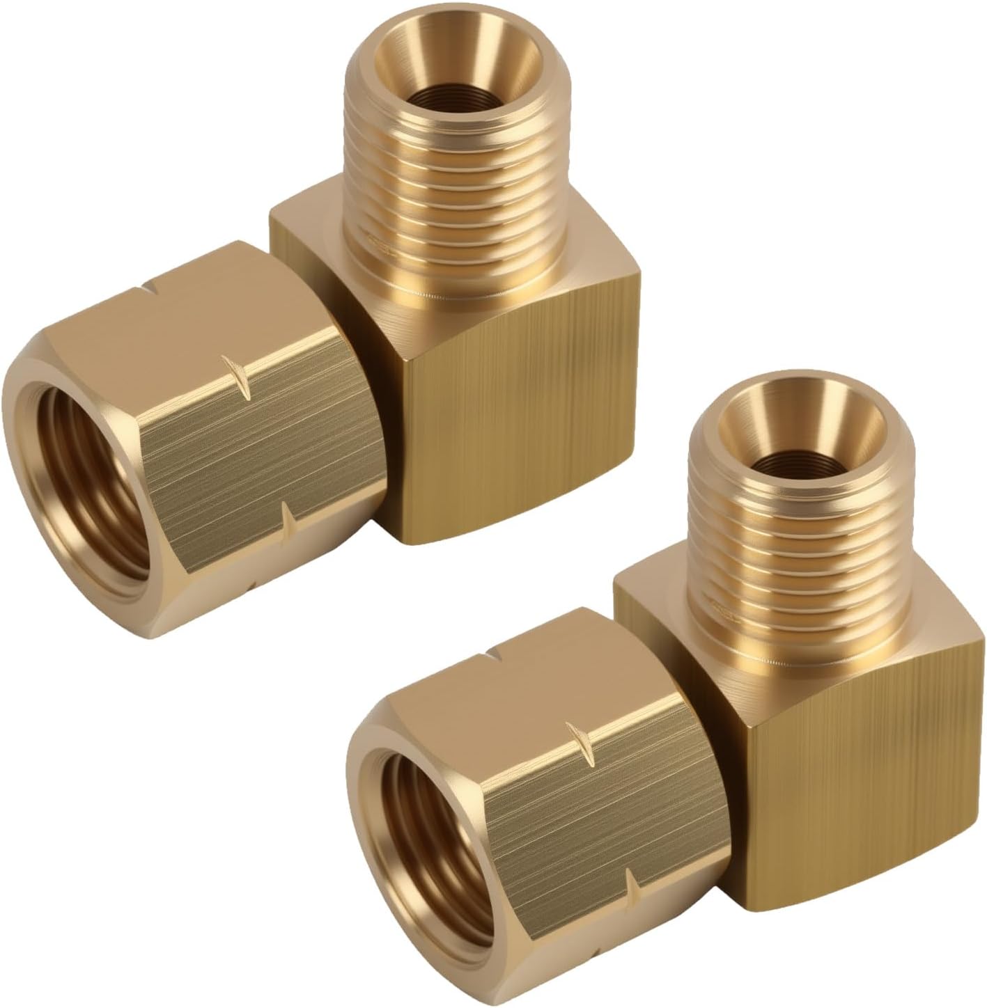 Gasarmaturen, 1/4 Zoll Links, 90 Grad, Messing-winkelstück, Schnellanschluss Für Dn8-schlauch, Gasanschluss Für Camping, Wohnmobil, Wohnwagen, Grill, Gasflasche, Herd