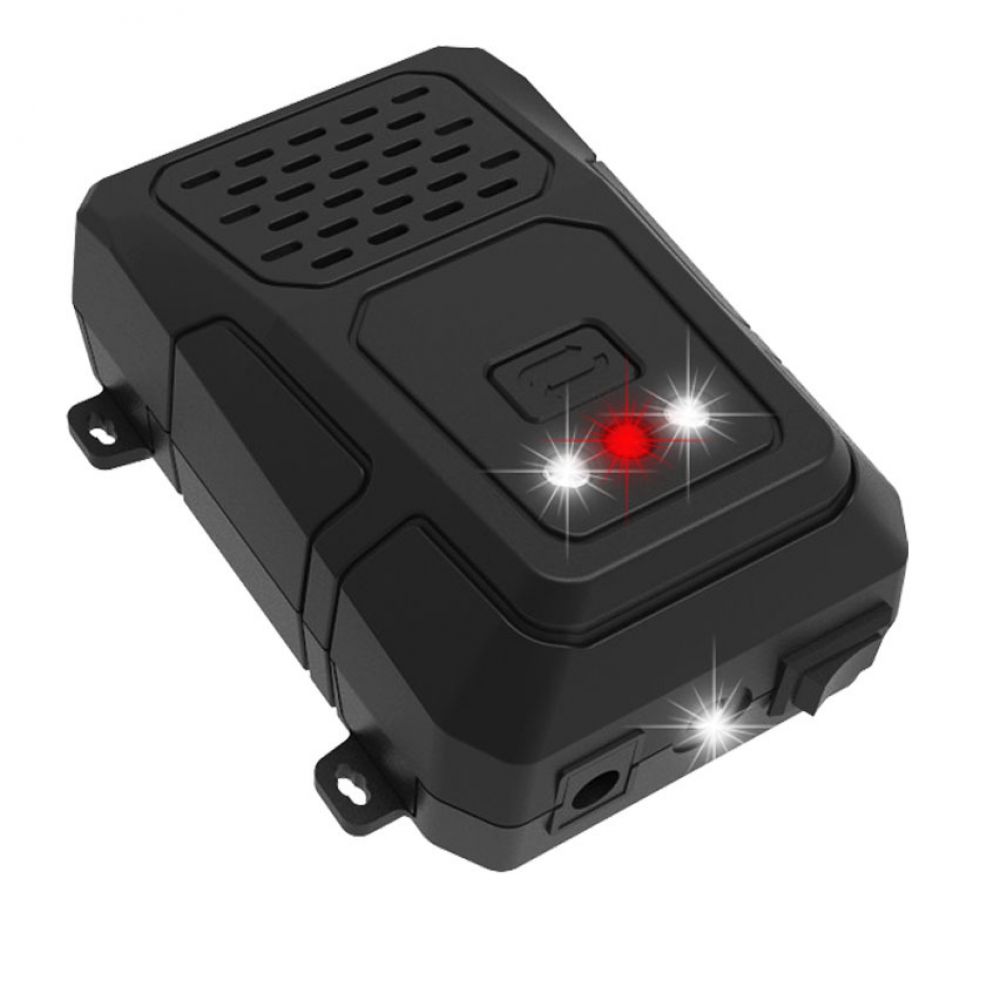 Ultraschall-nagetierabwehrgerät Fürs Auto, Insektenabwehr Für Den Motorraum – Schwarz – Dc + Usb + Batterie