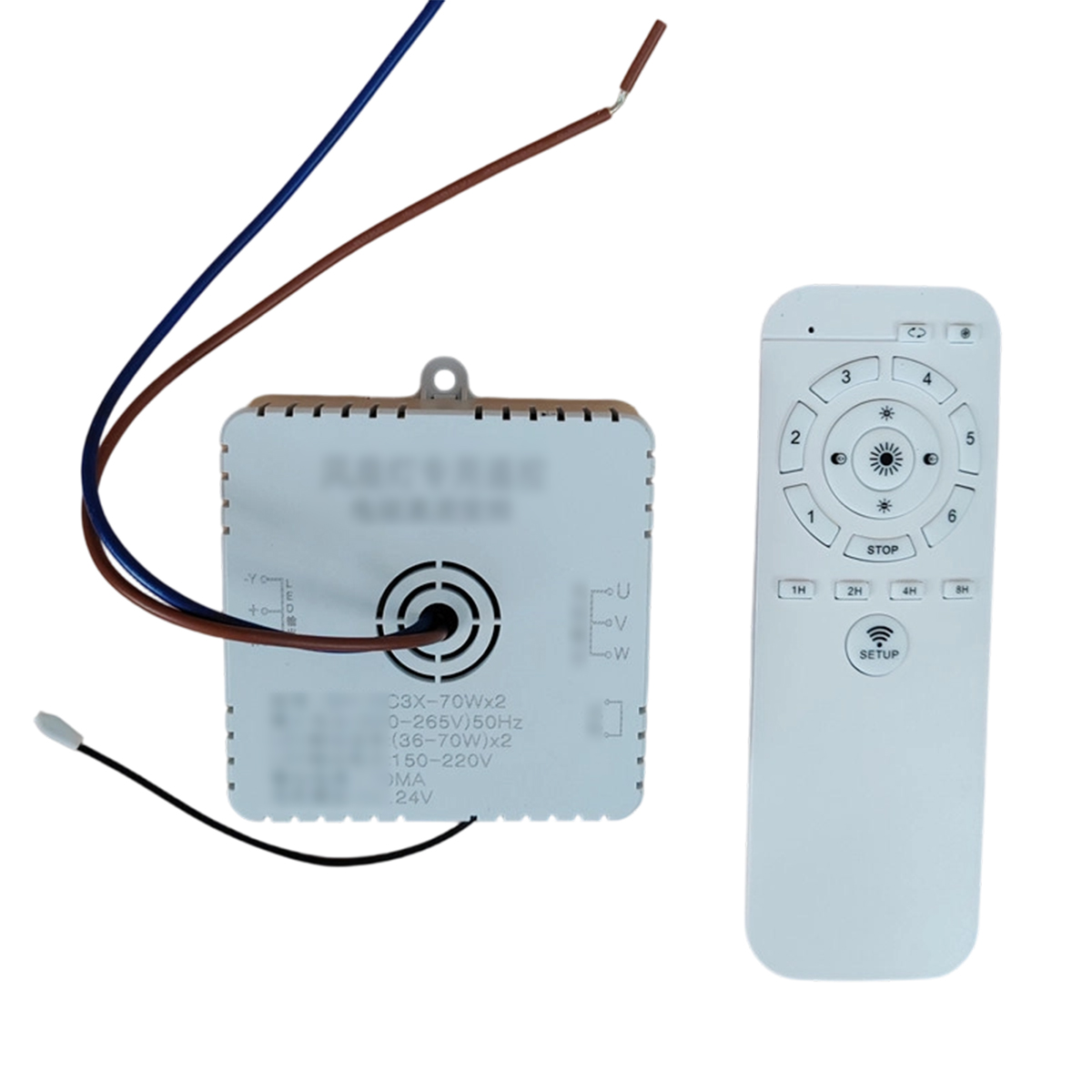 2,4-ghz-elektro-dimmer-controller-kit Für Ventilator Mit Licht Und Gleichstrommotor, A