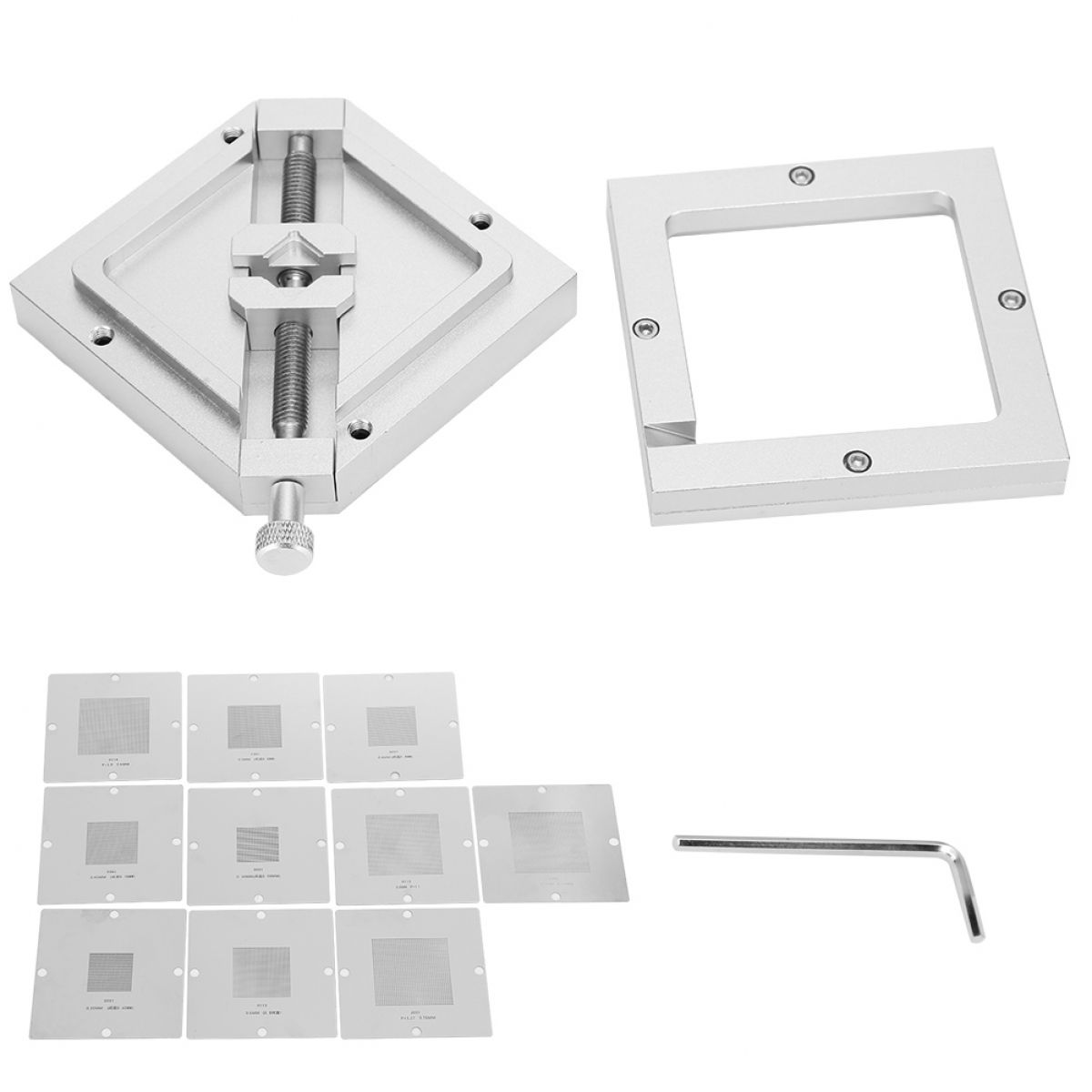 Bga-reballing-rework-station Diagonalschablone Für Computer-cpu-handy-schweißgeräte-kits Ht&820990