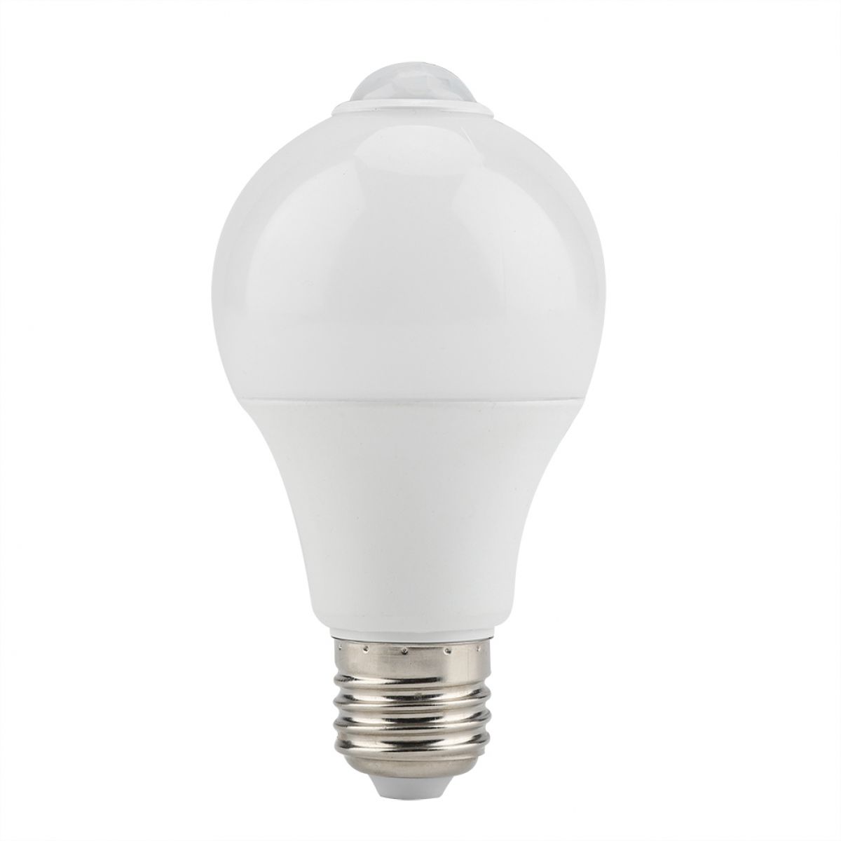 E27 Led-lampe Mit Pir-bewegungsmelder, Erkennt Menschliche Körperbewegungen, Ac85-265v, Reinweiß (5w)