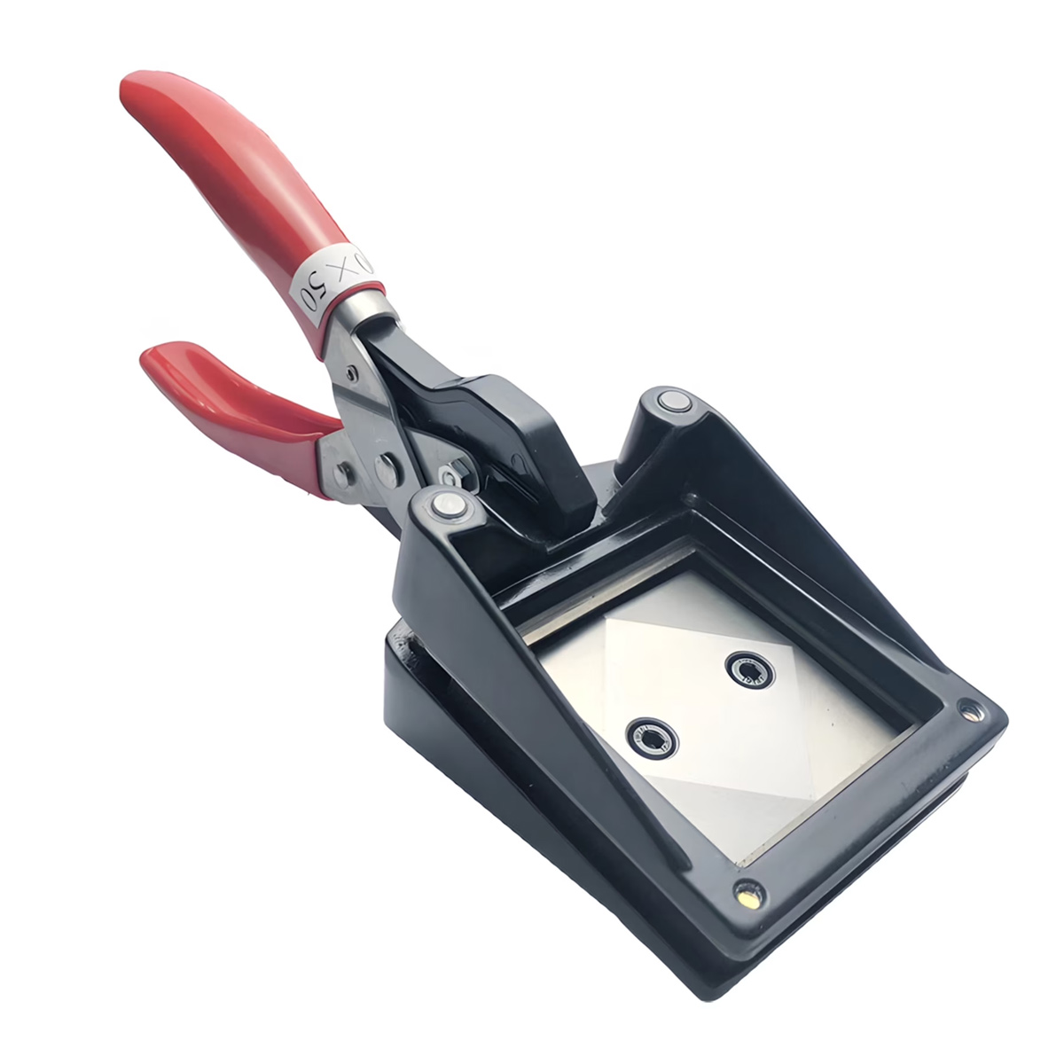 Manueller Fotoschneider Für 50x50-mm-fotos, Präziser Ausweisfotoschneider, Fotostanzer, Benutzerfreundlicher Bildschneider Für Individuelle Formen Und Größen