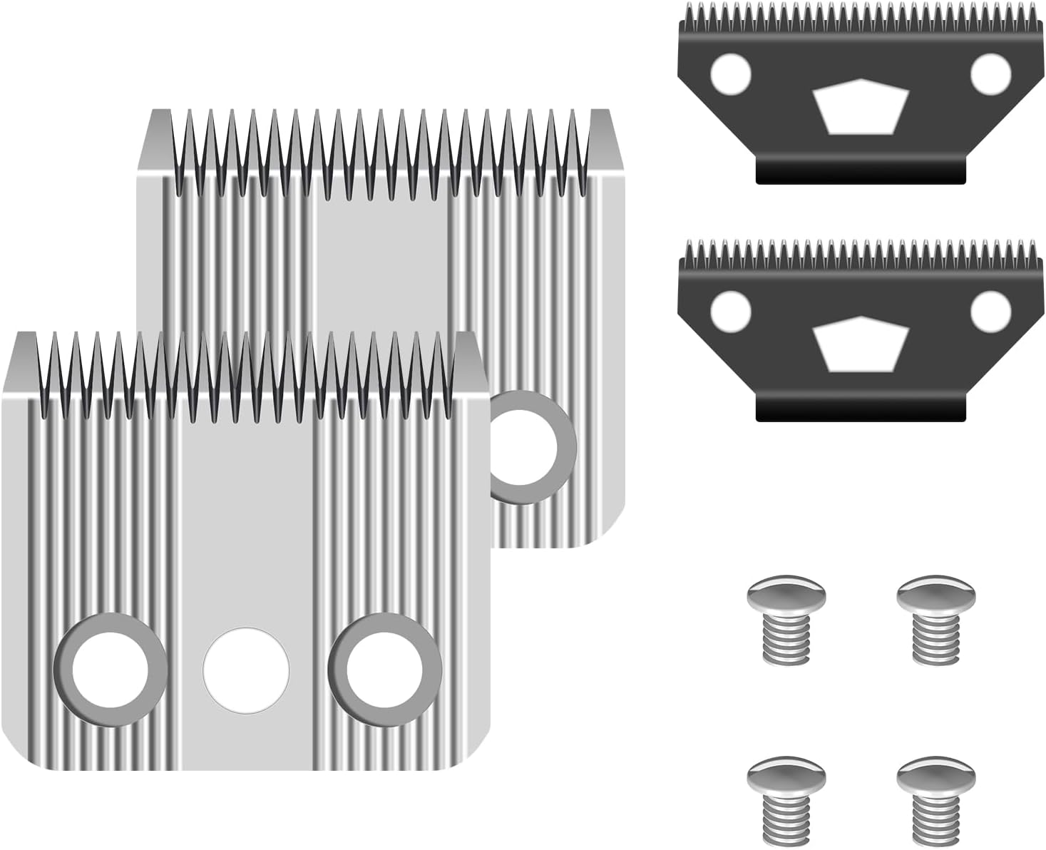 Sternklinge, Ersatzklinge Kompatibel Mit Dem Moser 1400 Trimmer, Edelstahl, 0,7–3 Mm, 2er-pack