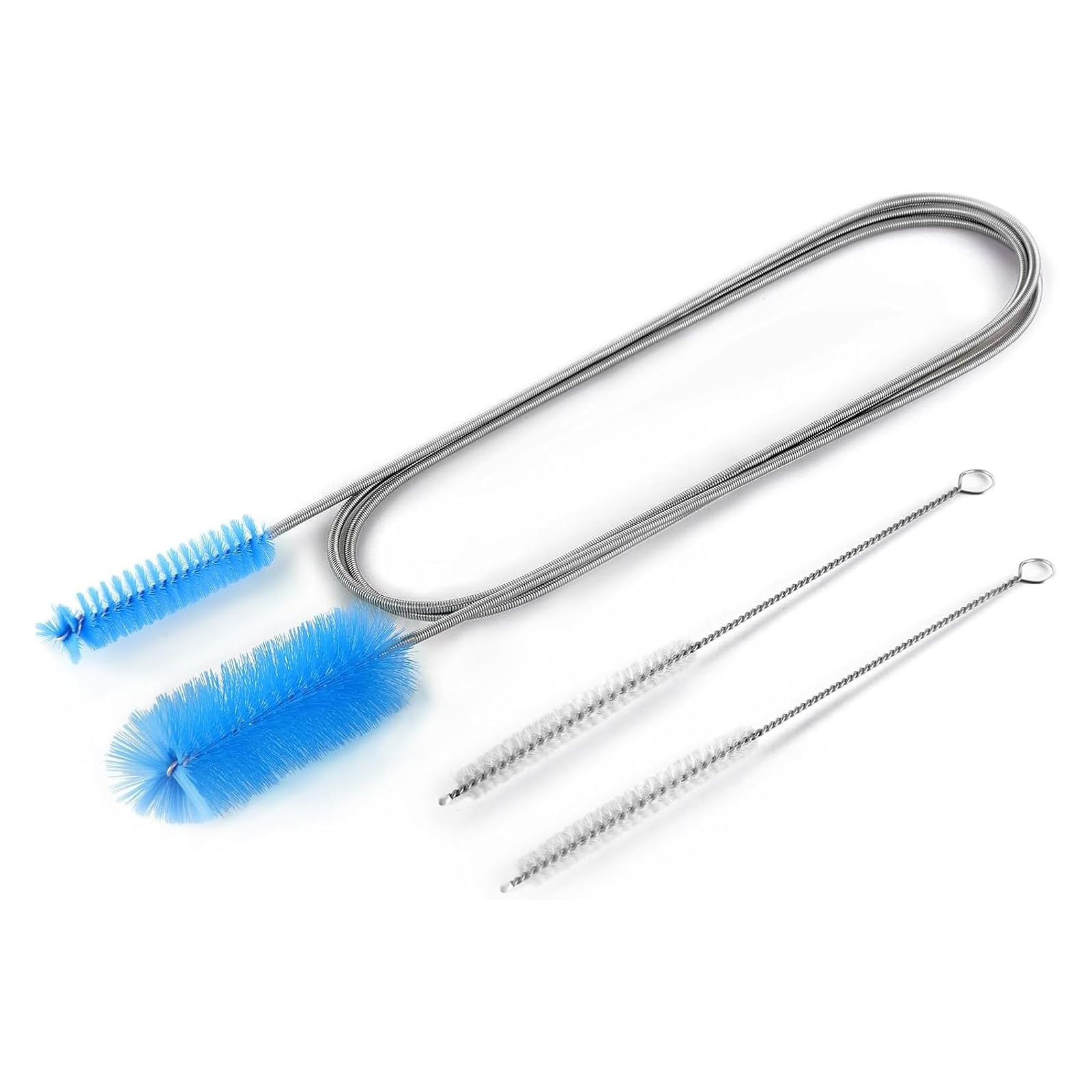 155 Cm Langes Flexibles Rohrreinigungsbürsten-set + 2 Strohhalmbürsten - 155 Cm Langes Flexibles Rohrreinigungsbürsten-set + 2 Strohhalmbürsten