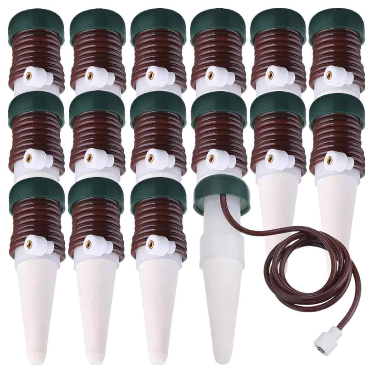 Automatische Bewässerungsstäbe, Tropfbewässerungssystem Mit Langsamer Wasserabgabe Für Zimmer- Oder Gartenpflanzen (l