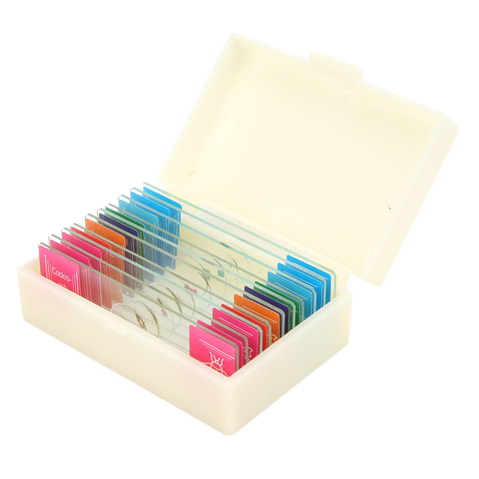 Packung Mit 10 Biologischen Mikroskop-objektträgern Mit Polierten Rändern, Sehr Transparent, Für Kinder Und Schüler.