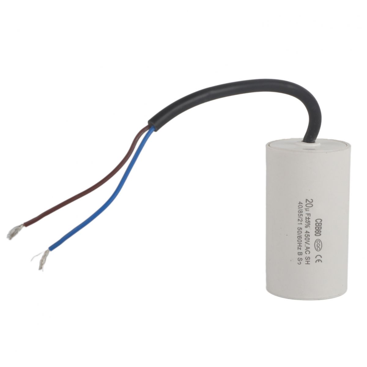 Cbb60 Umweltfreundlicher Motorbetriebskondensator 450 V 40 Μf Esr 0,2 Für Elektrische Haushaltsgeräte