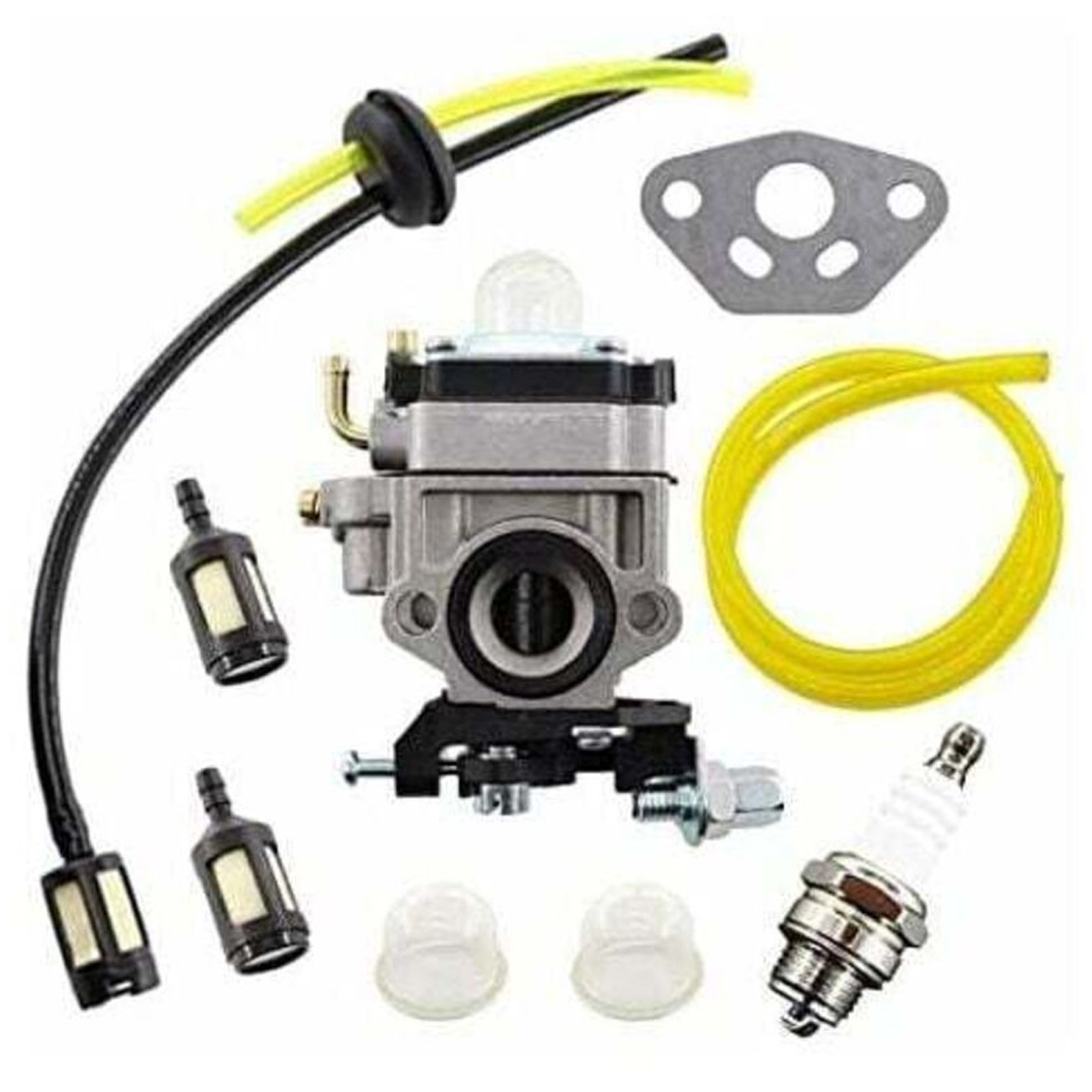 Vergaser-reparatursatz Für Al-ko Rasenmäher, Modelle Th23 Th26 Th34 23cc 25cc 26cc 33cc 35cc 101pb26 Mit Schlauch Und Kraftstofffilter.
