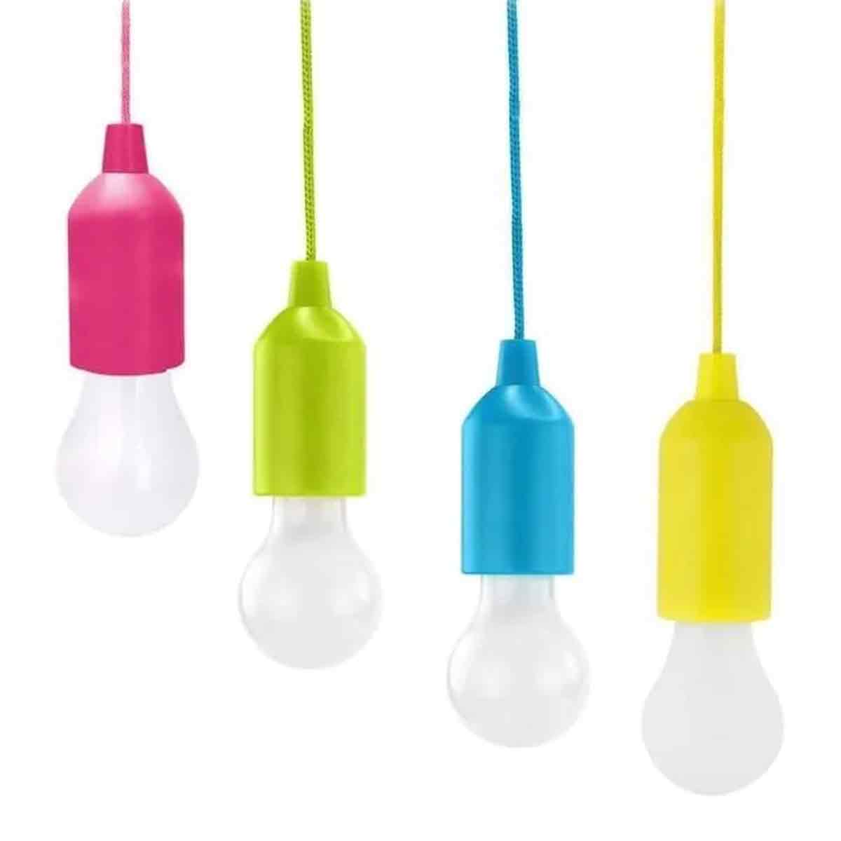 Hängende Led-lampen – Ystp – 4er-pack – Verschiedene Farben – Batteriebetrieben – Für Den Außenbereich