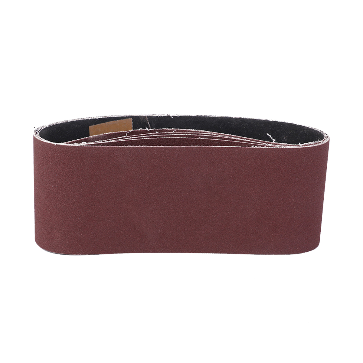 5 Stück – Das Schleifband Trocknet Das Schleiftuch Von Wasser Und Eignet Sich Für Die Holz- Und Metallbearbeitung. Braunes Keramik-korund-schleifband. Ringförmiges Schleifband – 100 Mm × 610 Mm – 240