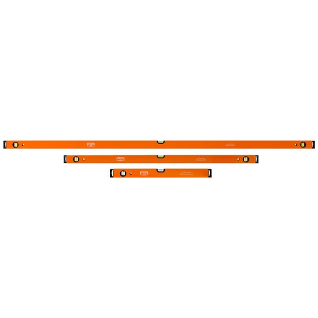 Wasserwaagen-Satz 600/1200/1800 mm - 3-tlg. - Bahco