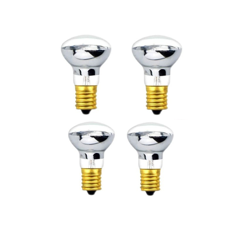 Ersatzbirnen Für Lavalampe / Wachserhitzer (4er-pack) – R39 E17 Messing, 120 V 25 W (einzelne Einheiten)