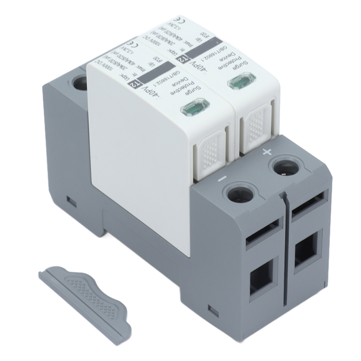 Bipolarer Überspannungsschutz, Parametrisch, 20–40 Ka, 1000 V Cc Chlt-40pv - Bipolarer Überspannungsschutz, Parametrisch, 20–40 Ka, 1000 V Cc Chlt-40pv