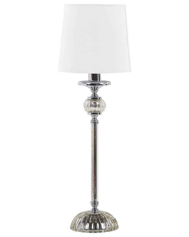 Tischlampe KUBENA Metall Weiß