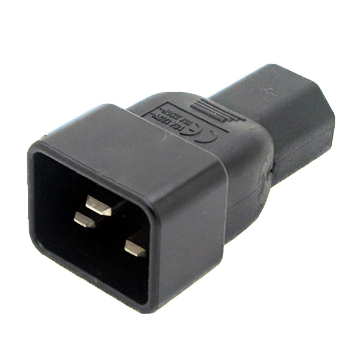 Iec 320 C13 Auf C20 Netzadapter, Beige, Iec 15a Auf 10a, 16a Auf 10a Konverter, C20 16a Auf C13 10a Netzanschluss