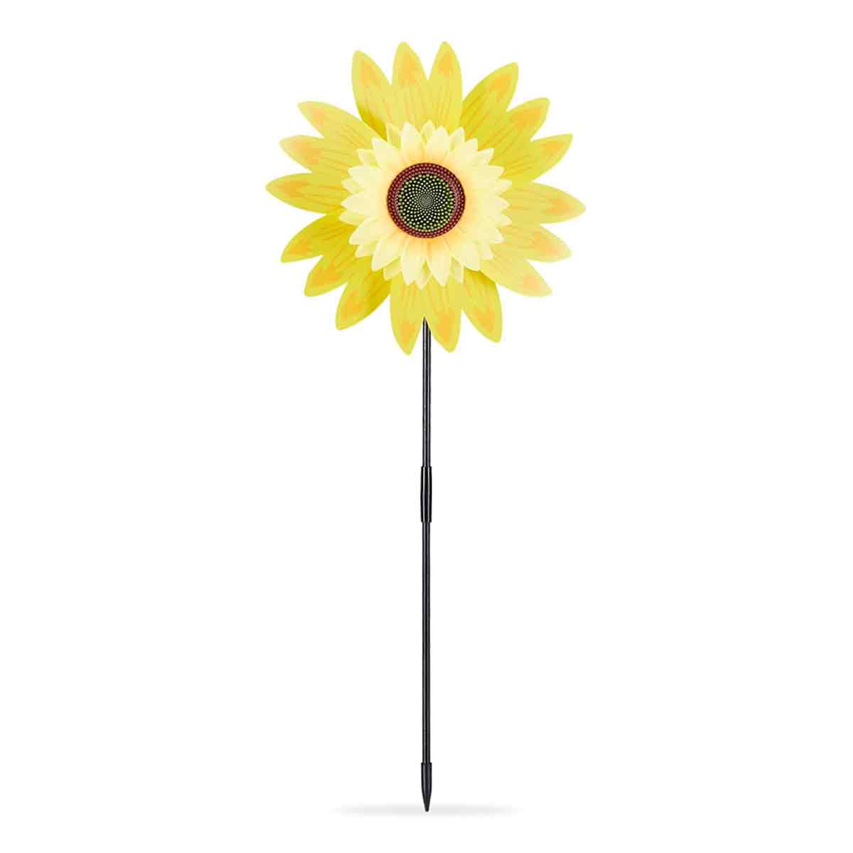 Windmühlenblumen, Sonnenblumen-dekoration, Kinderzimmer, Balkon, Terrasse, Garten, Pflanzbar, 70 Cm Hoch, Gelb