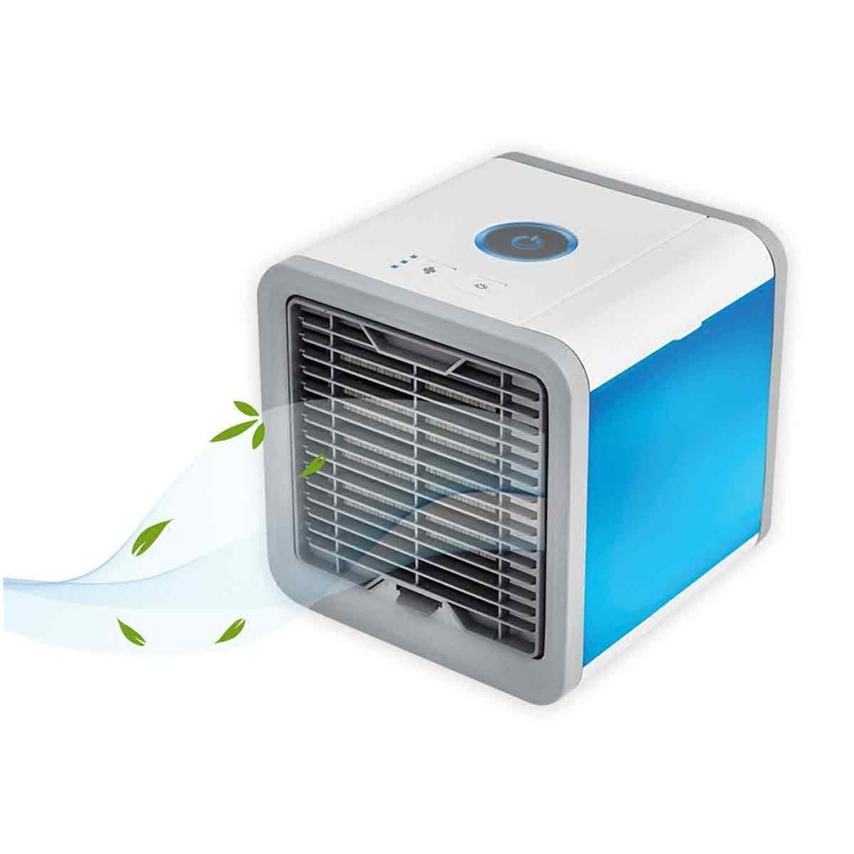 Tragbare Usb-klimaanlage, Ventilator Und Luftkühler – Fest – Grau – 8 W – 50 Cfm – 375 Ml