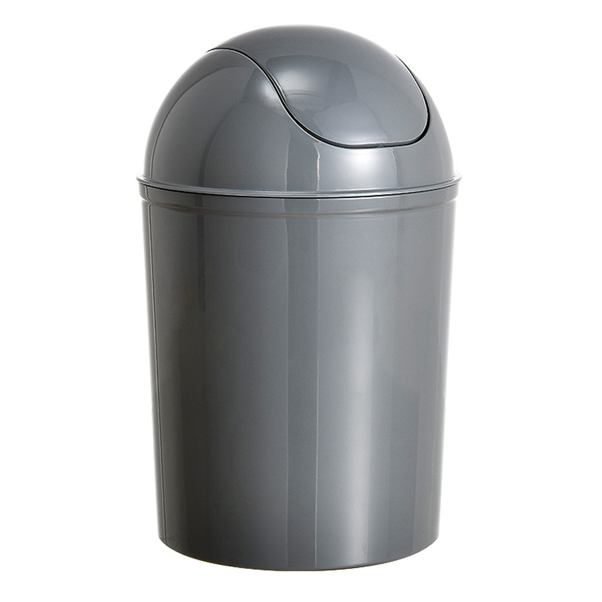 Preisgünstiger Badezimmer-abfalleimer, Grau, Kleiner Badezimmer-abfalleimer 6 L, 20 X 30 X 20 Cm