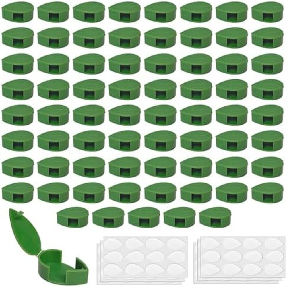 70 Kletterpflanzen-halteclips, Kletterpflanzenbinder, Befestigungsclips Für Grüne Wände, Befestigungen Für Efeu, Pothos Und Philodendron