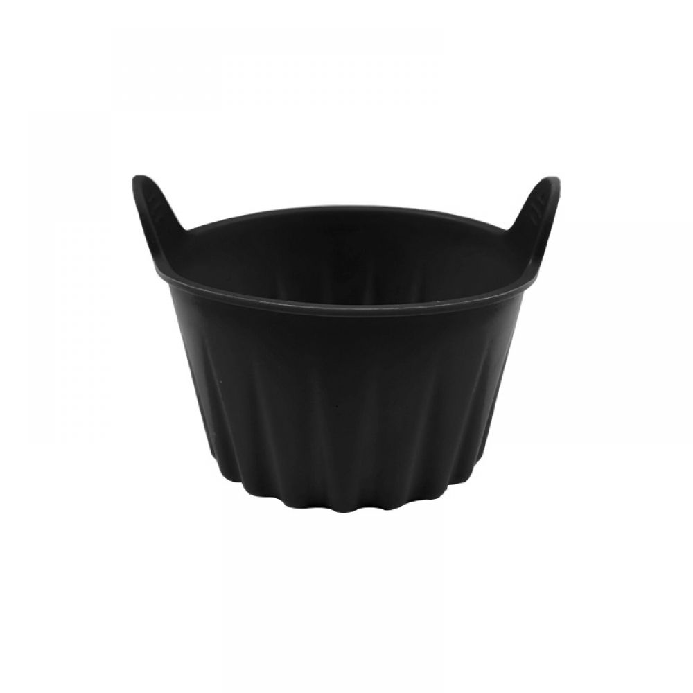 Cupcake-förmchen, Schwarz, 4 Stück - Cupcake-förmchen, Schwarz, 4 Stück - Cupcake-förmchen, Schwarz, 4 Stück