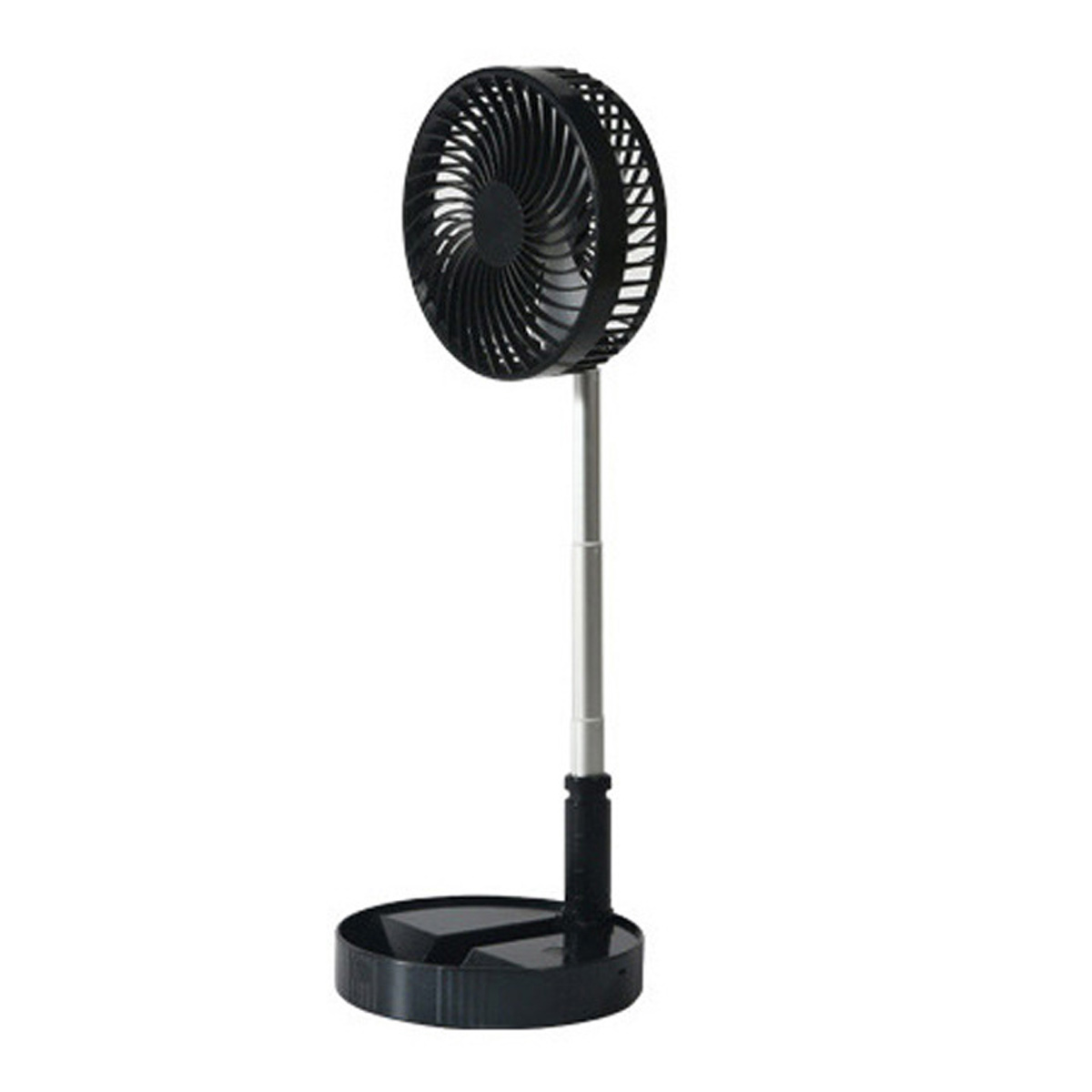 Oszillierender Standventilator Mit 10.000 Mah Akku, 20 Cm Durchmesser, Wiederaufladbar, 3 Geschwindigkeitsstufen, Höhenverstellbar