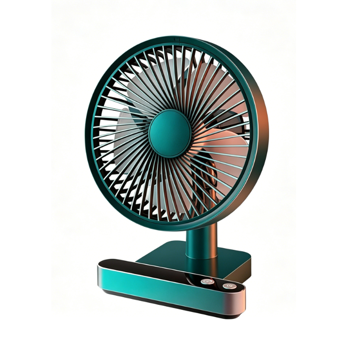 Ventilator - Einnenffer - Leise Oszillierend - 4000 Mah - 4 Geschwindigkeiten - 180°-oszillation